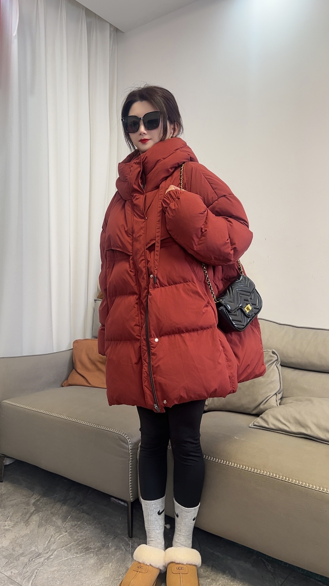 一号【120-280斤8个色】大码羽绒服女中长款加大加肥胖妹妹洋气穿搭