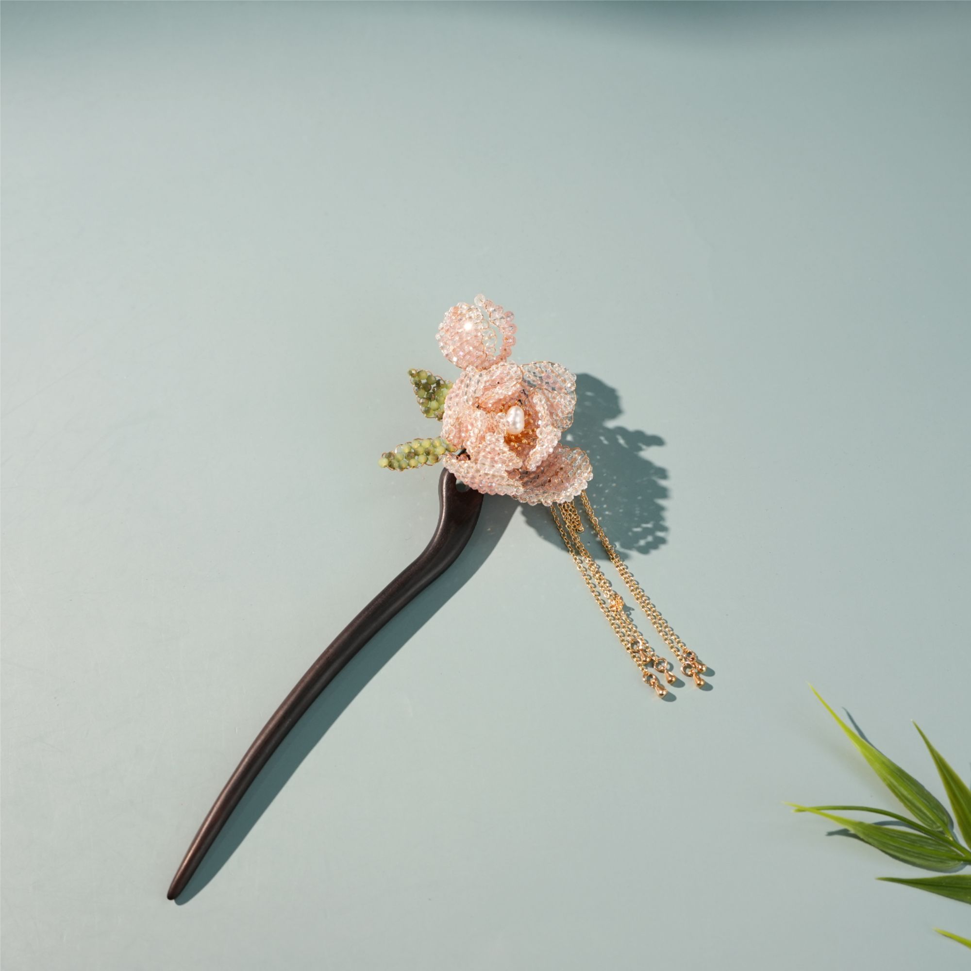 古悦倾城【芍药木簪】古风汉服发饰