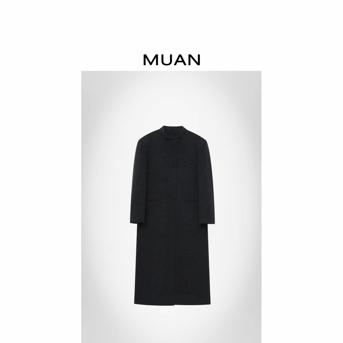 木岸MUAN：《宋佳大衣》定制700克高级老钱大衣外套上衣女LF-603定制