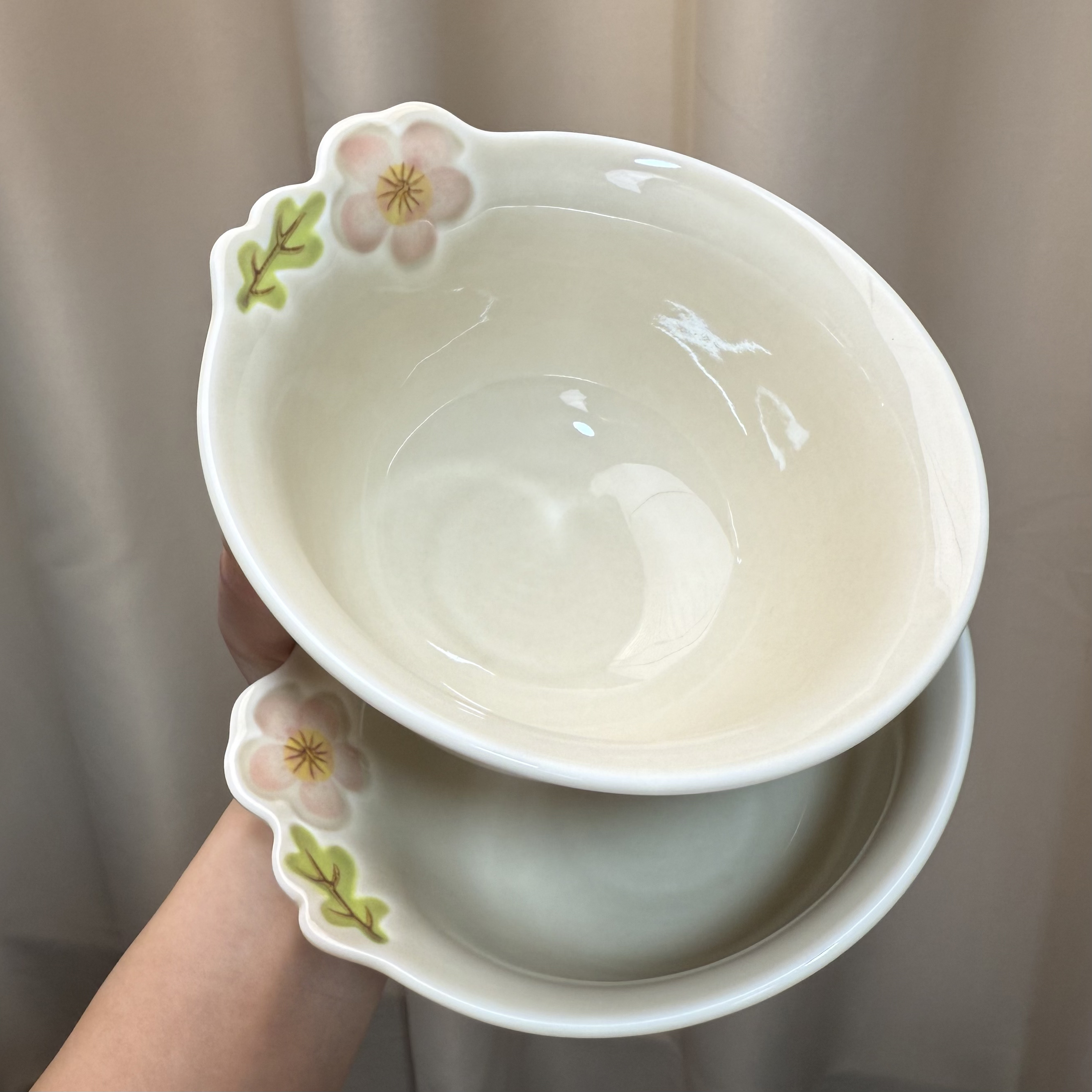 日式创意小众高颜值系列精致米饭家用餐具高颜值餐具米饭碗沙拉碗