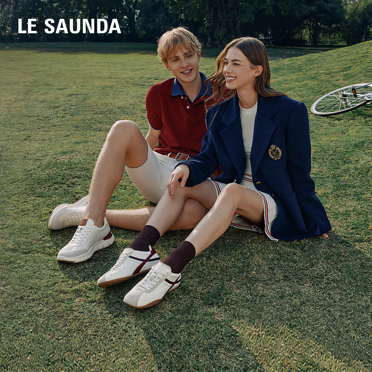 莱尔斯丹甜心公主2025春夏新款时尚百搭休闲运动德训鞋女鞋16802