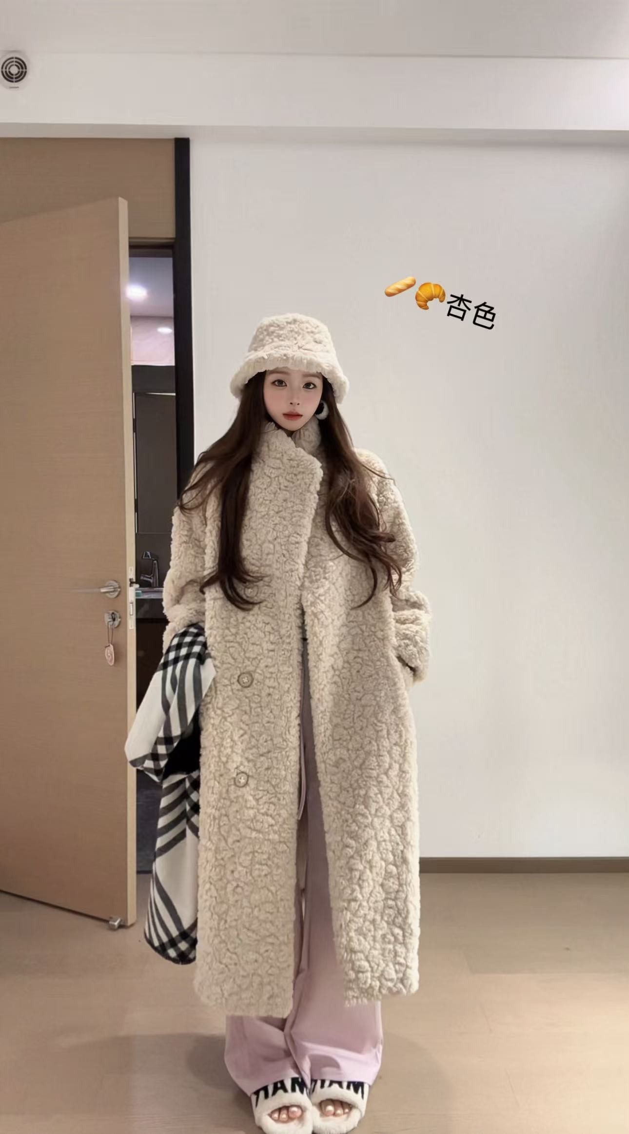 人造皮草 2025冬季新款百搭时尚宽松恋岛羊羔毛毛绒外套韩版加厚