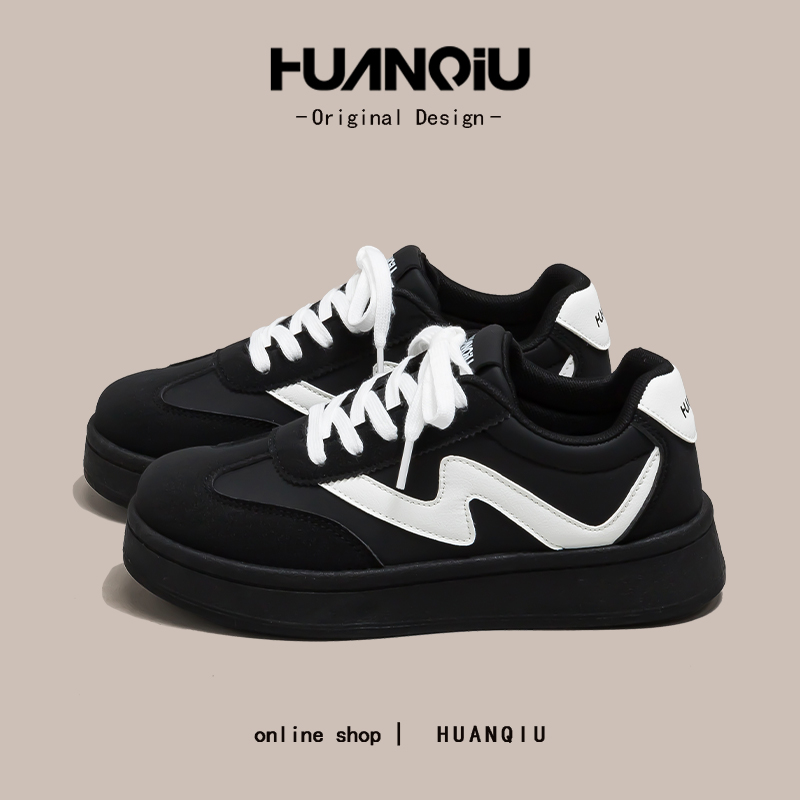 环球高颜值百搭小众潮流小白鞋女款2025爆款时尚轻便板鞋HC-Y299