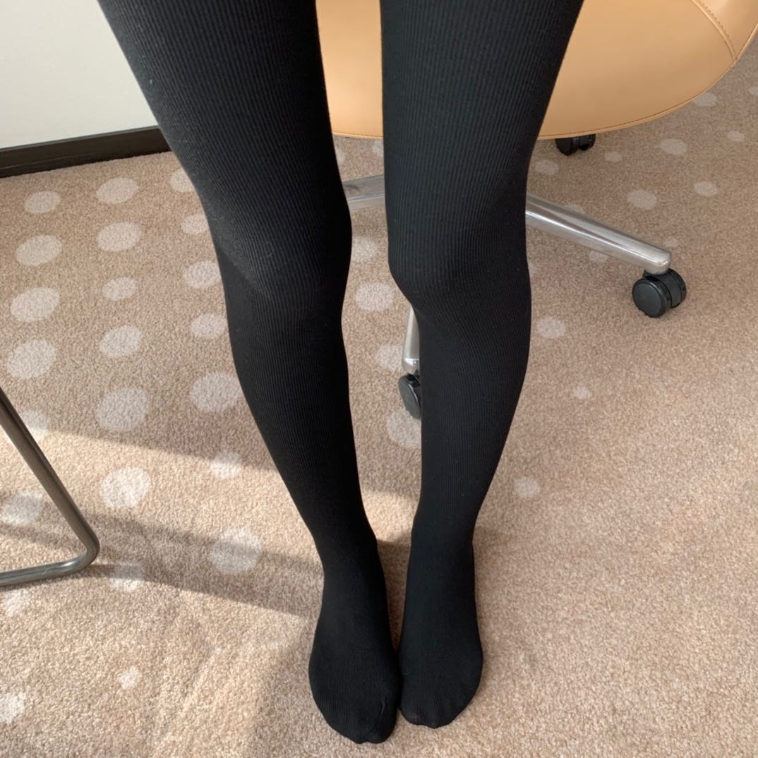 加厚保暖打底裤高腰薄款针织女性感风休闲防寒