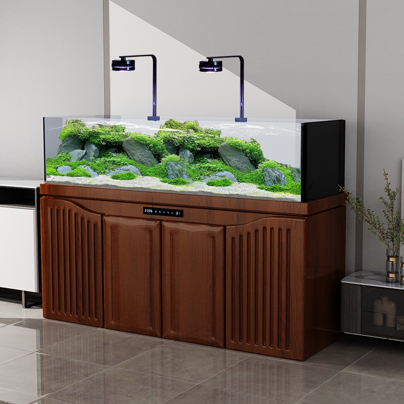 溪流缸全套一体带底滤水族箱客厅鱼缸造景生态免换水金鱼缸水草缸