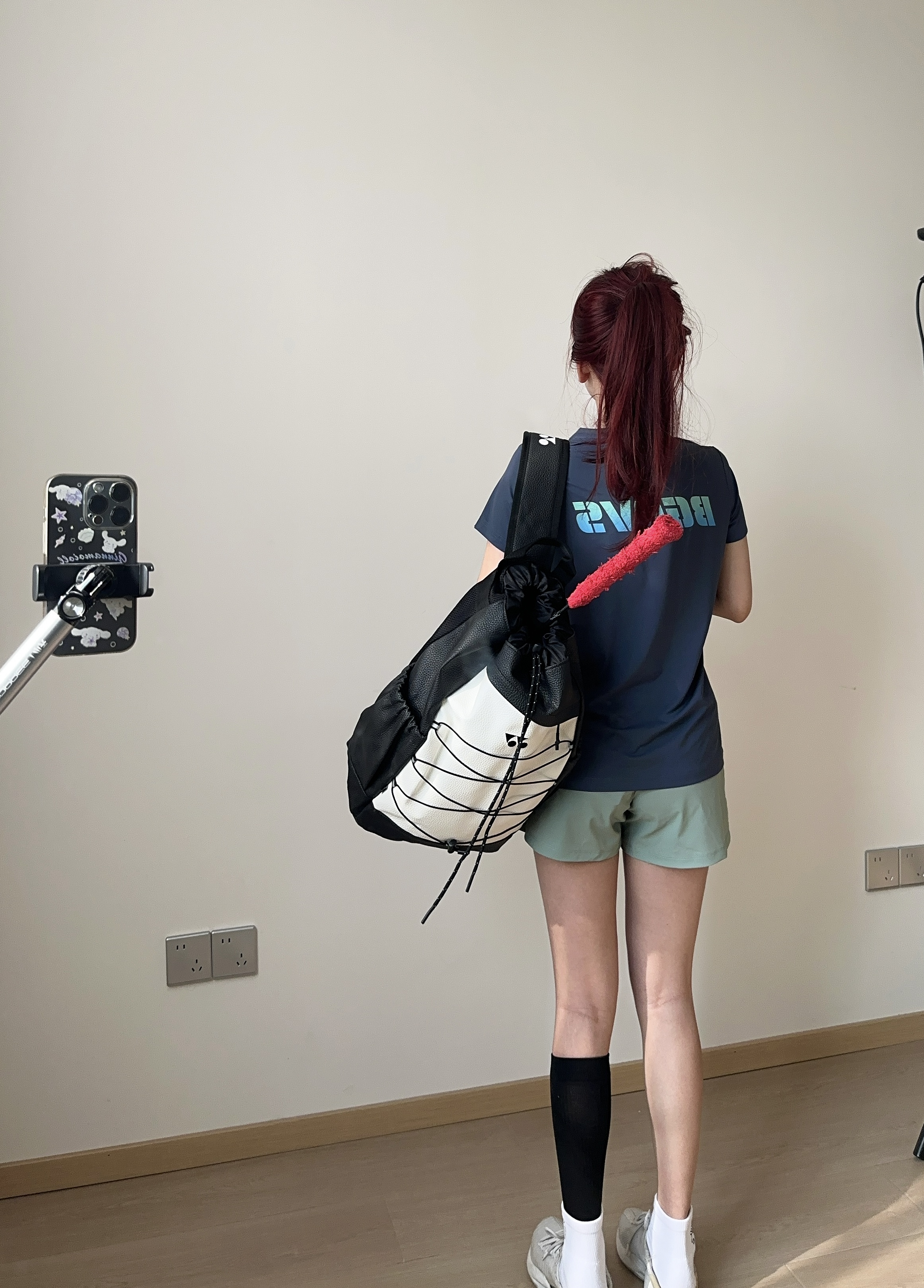 2025春夏新品韩国BGOVS羽毛球服男女速干吸汗四色基础款短袖T恤