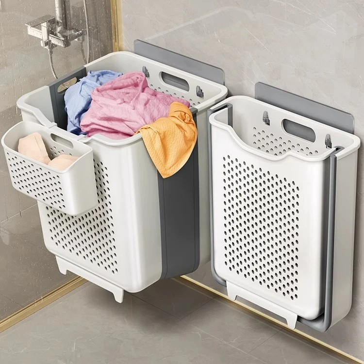 免打孔脏衣篓可折叠浴室放衣服大号收纳桶神器洗衣篓脏衣收纳筐