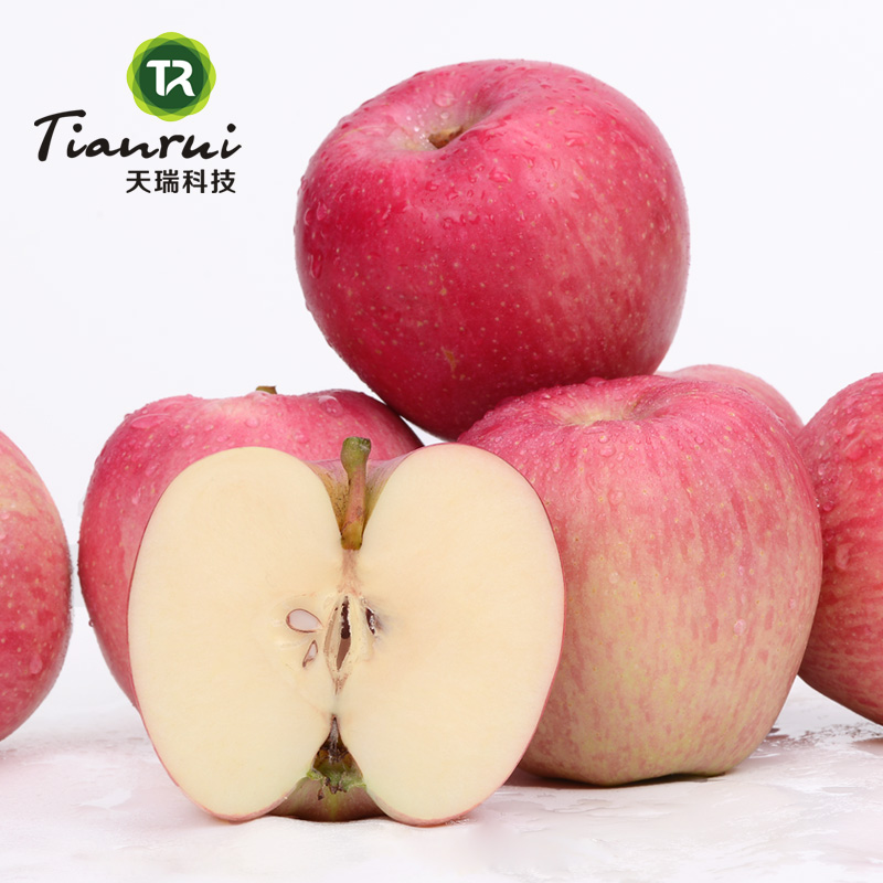 正宗灵宝寺河山红富士苹果新鲜脆甜多汁产地直供整箱5kg顺丰包邮