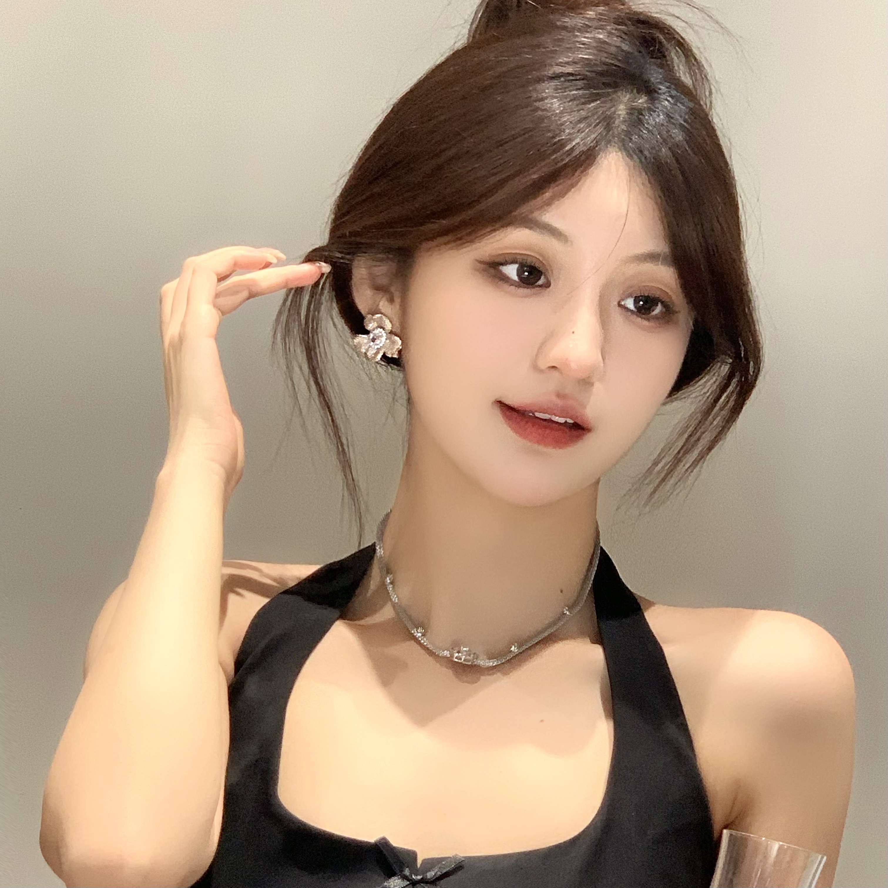 FULL GIRLISH耳环00687轻奢气质高级耳钉耳饰