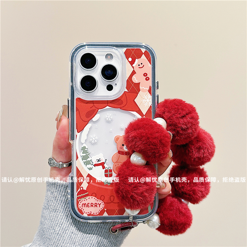 三合一炫彩适用苹果iPhone17/华为荣耀/OPPO/VIVO/小米手机壳爆款