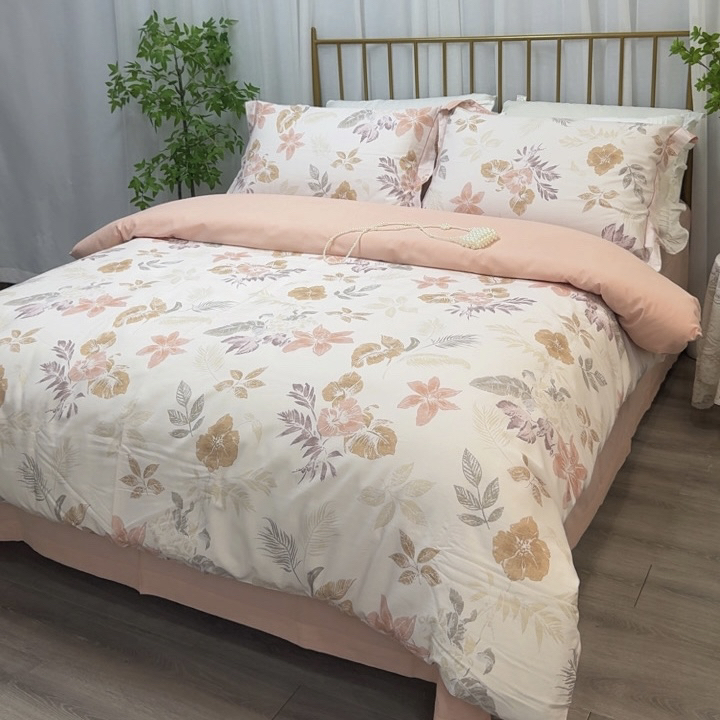 吴太太｜秋冬长绒棉加厚全棉斜纹四件套印花被套柔软贴身儿童被套