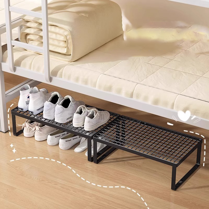 隔板置物架鞋架小户型鞋子收纳架宿舍床底鞋子放置架家用分层鞋柜
