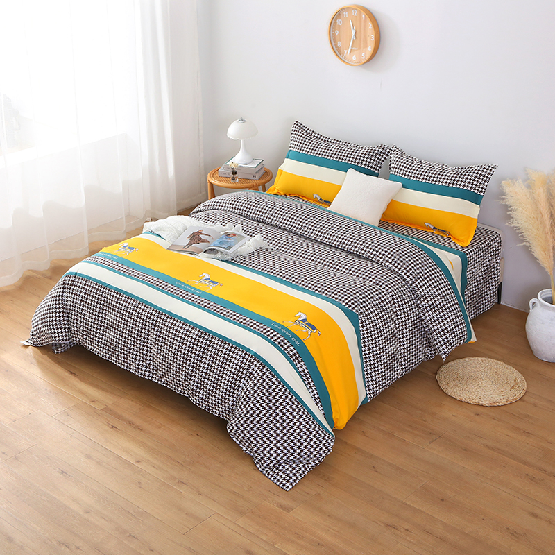 【2.3*2.5床单】~优肤棉四季通用简约风床单透气单双人宿舍通用