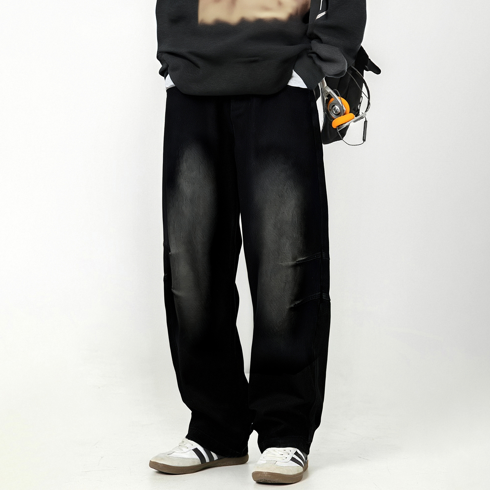 青少年裤子春秋款男童牛仔裤2025新款秋装 CXF3719 少年说