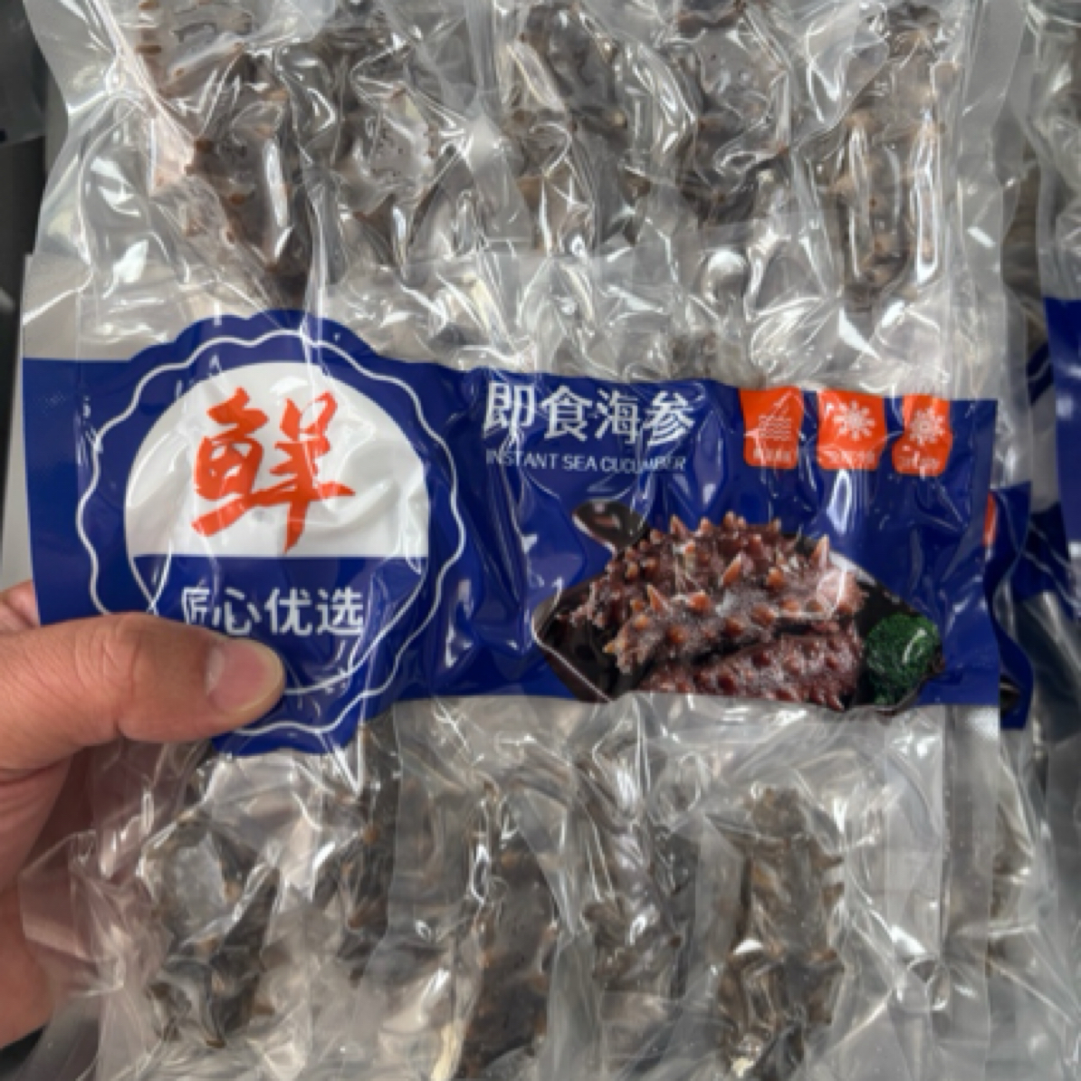 大连独立包装即食海参开袋即食口感劲道一天一根健康滋补15根/袋