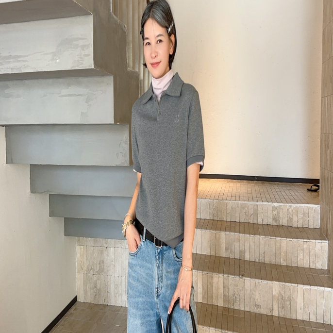 【MANTRO ZERO 】POLO领上衣8120款