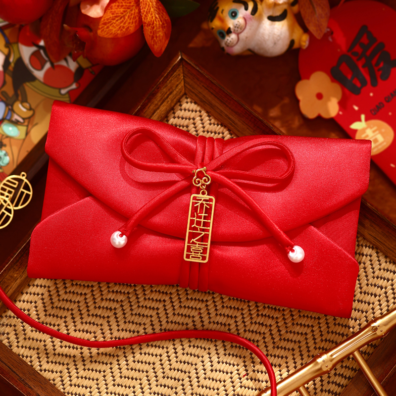 红包乔迁之喜新居大吉专用入宅搬家新房高档装一万元布艺大利是封