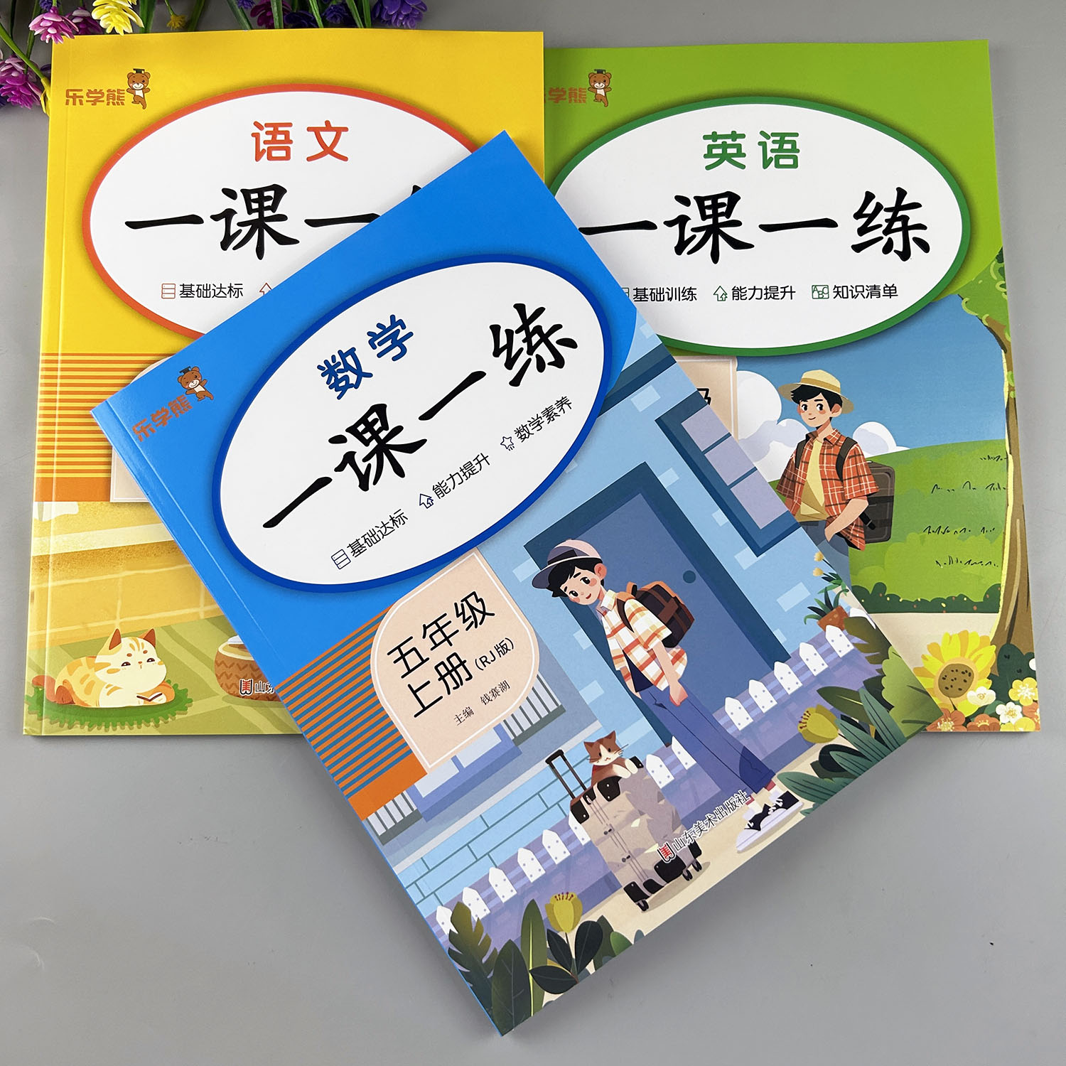 五年级上册同步练习册数学同步训练人教版数学练习册数学一课一练