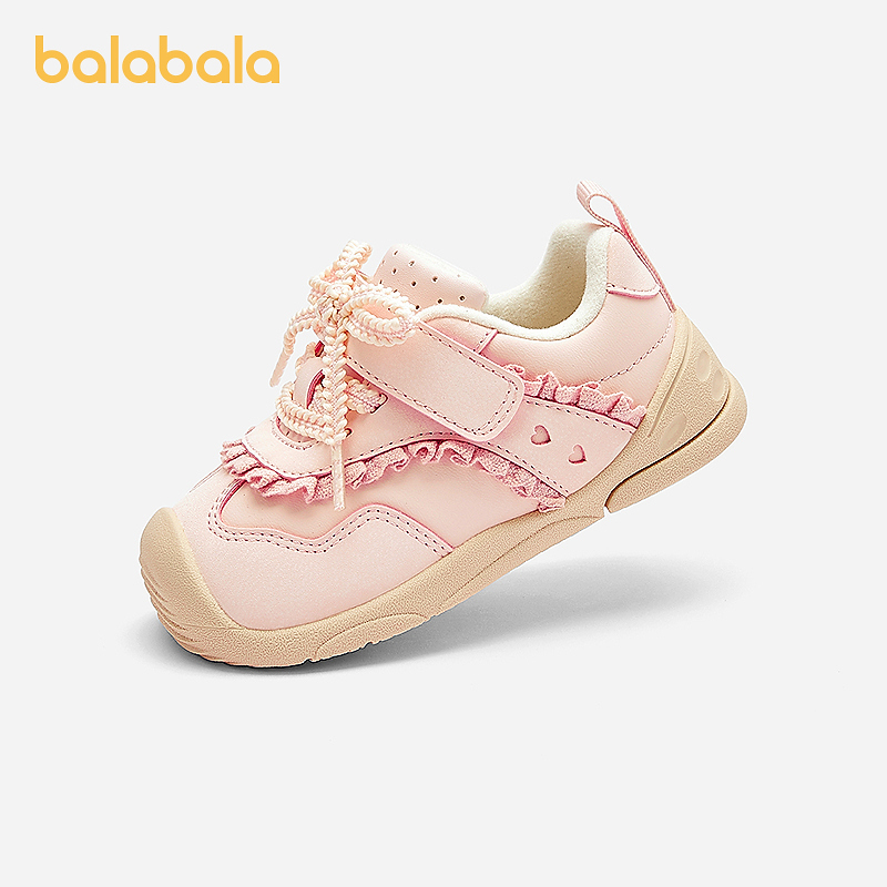 【商场同款】巴拉巴拉童鞋宝宝学步鞋防滑女童婴儿鞋秋冬2025新款