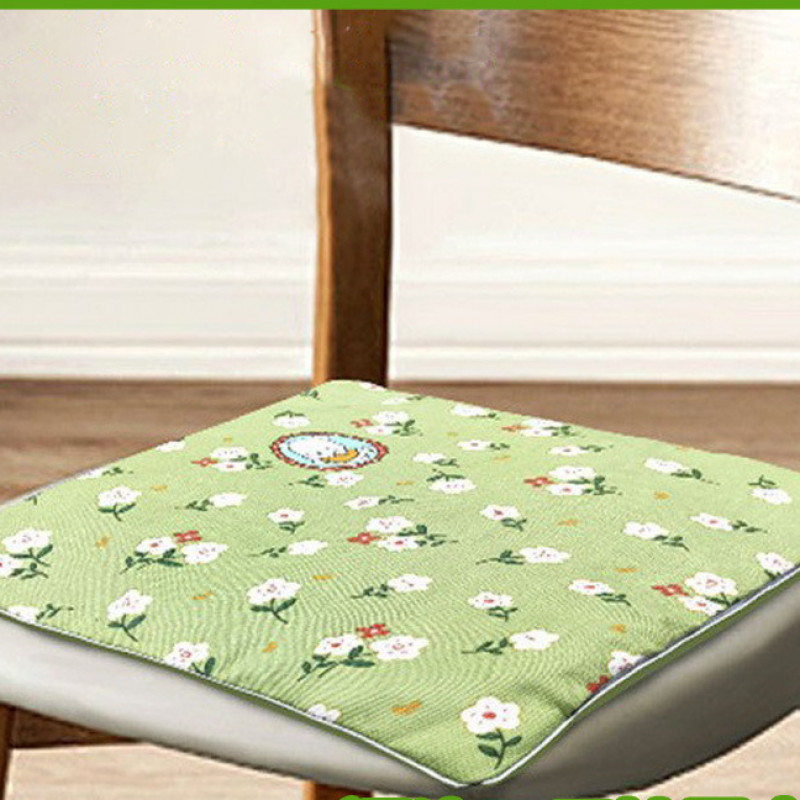 电加热坐垫艾草发热艾绒垫清新办公室家用养生垫艾制品艾灸坐垫子