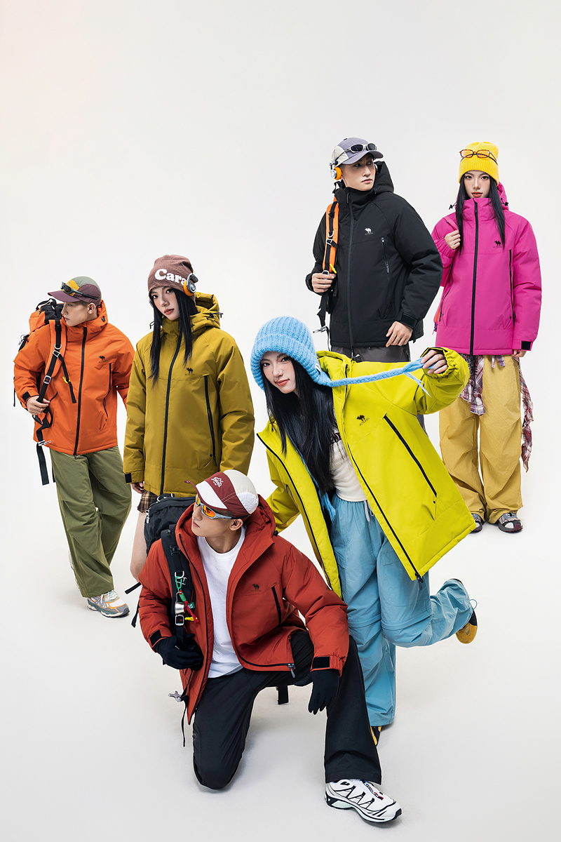 户外御寒滑雪【优质P棉】服情侣款2025冬季防风防水耐磨冲锋棉服