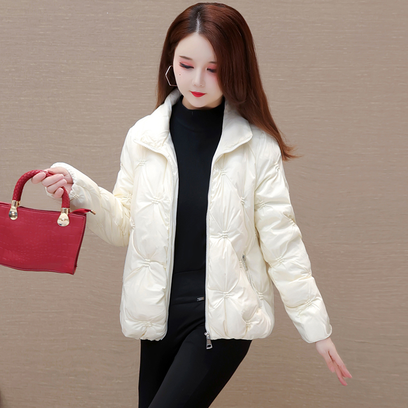 短款羽绒服女款2025新款冬季小个子品牌高端九江女士爆款轻薄外套