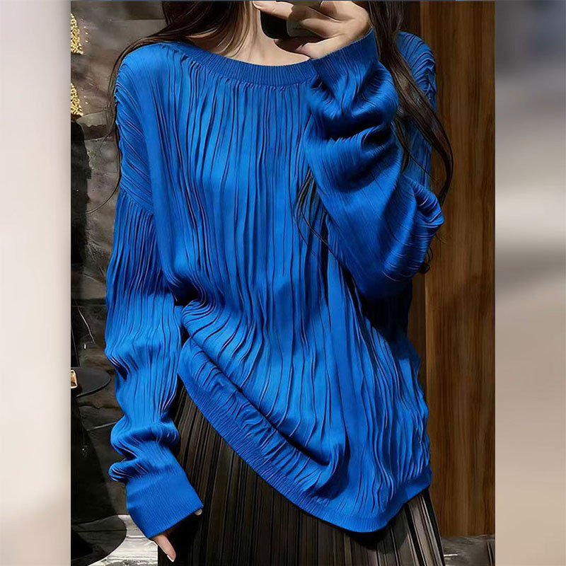 2025新款秋冬法式独特绝美高级感超好看气质上衣洋气设计感小衫女