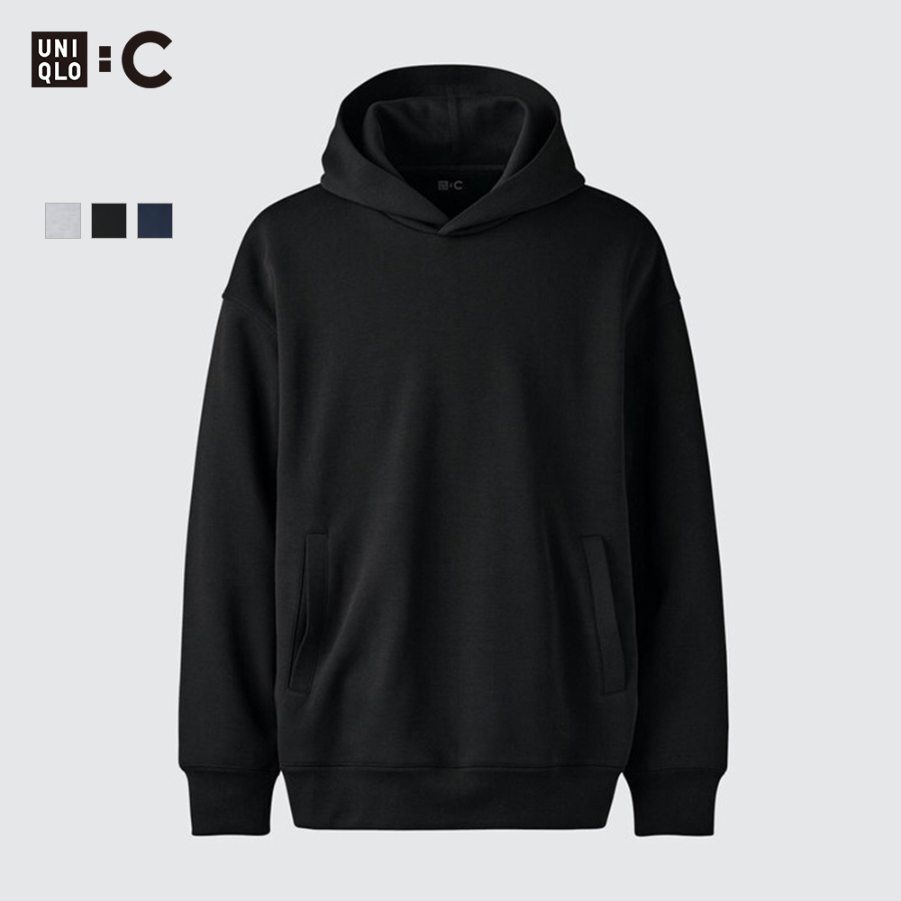优衣库合作款男女装宽松连帽卫衣长袖运动479945