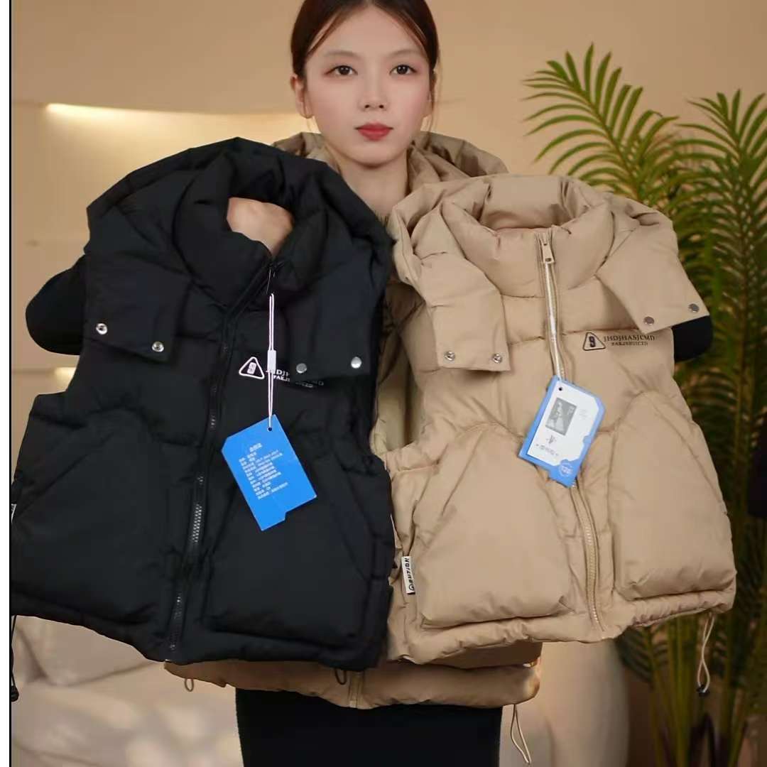 校服神器)2025新款儿童棉马甲秋冬款马夹男女童中小童厚外套