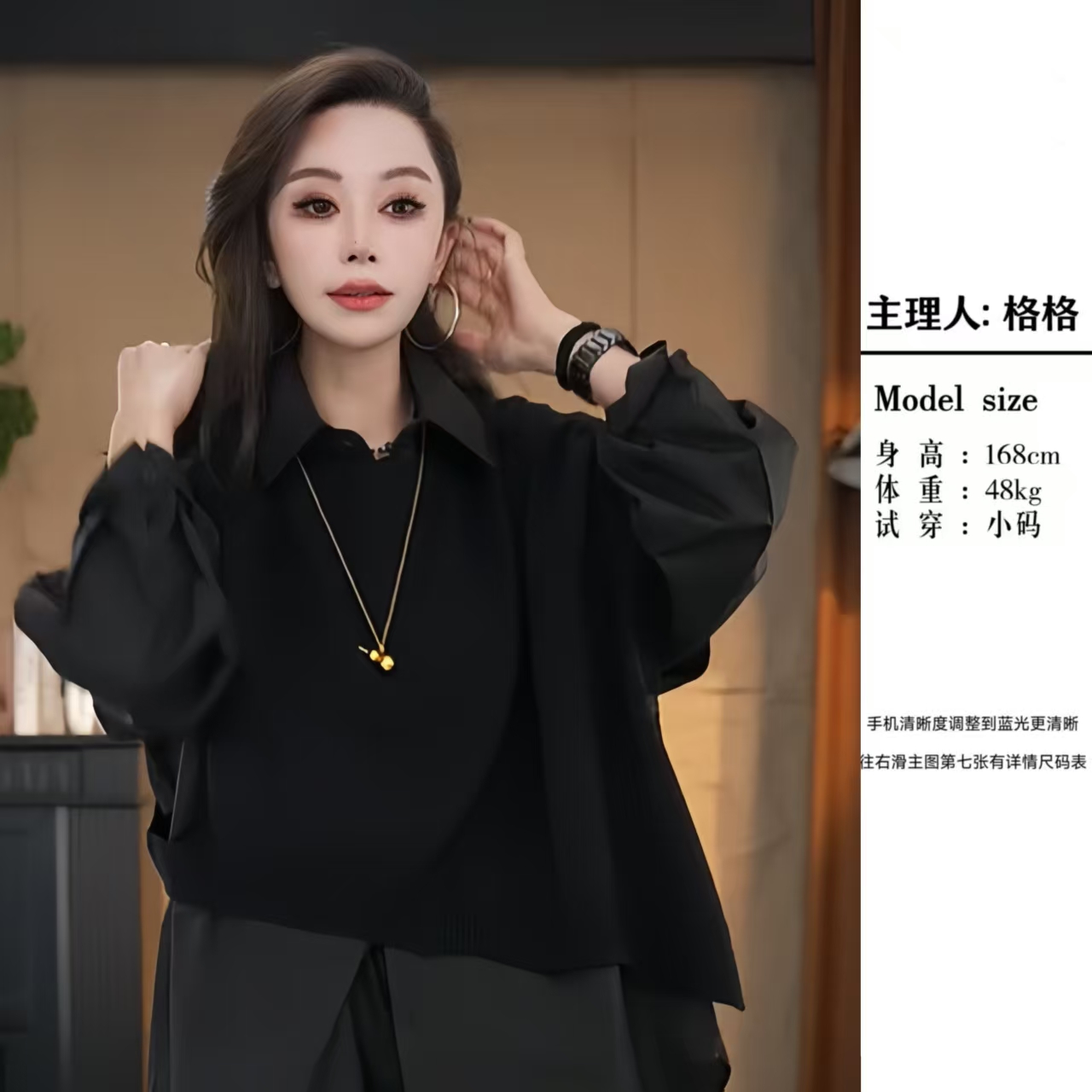 【格小姐】2530-1秋新款欧版流苏风设计感百搭不规则坎肩针织马甲