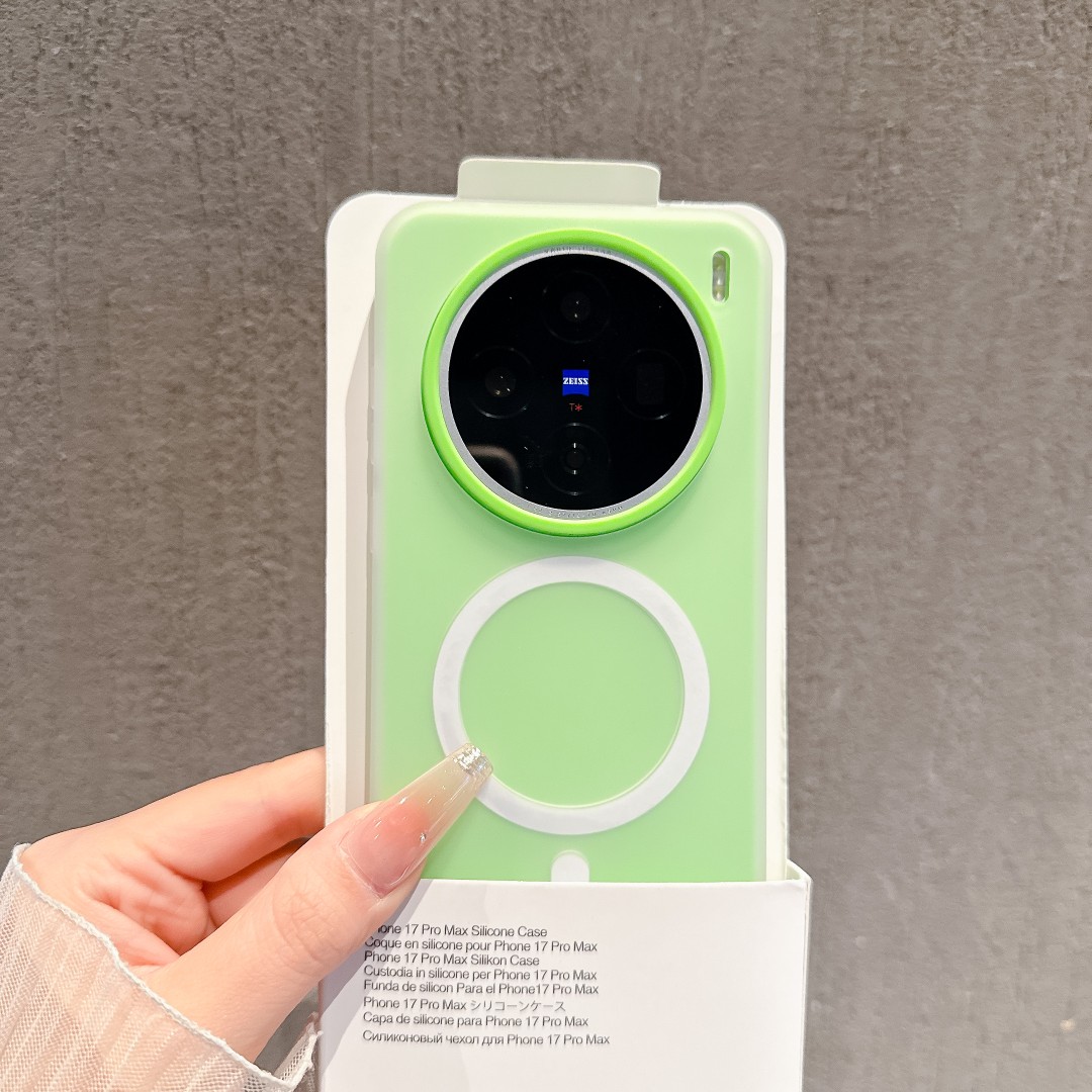 适用vivox300手机壳x200pro简色系x100果冻二合一保护套磁吸磨砂