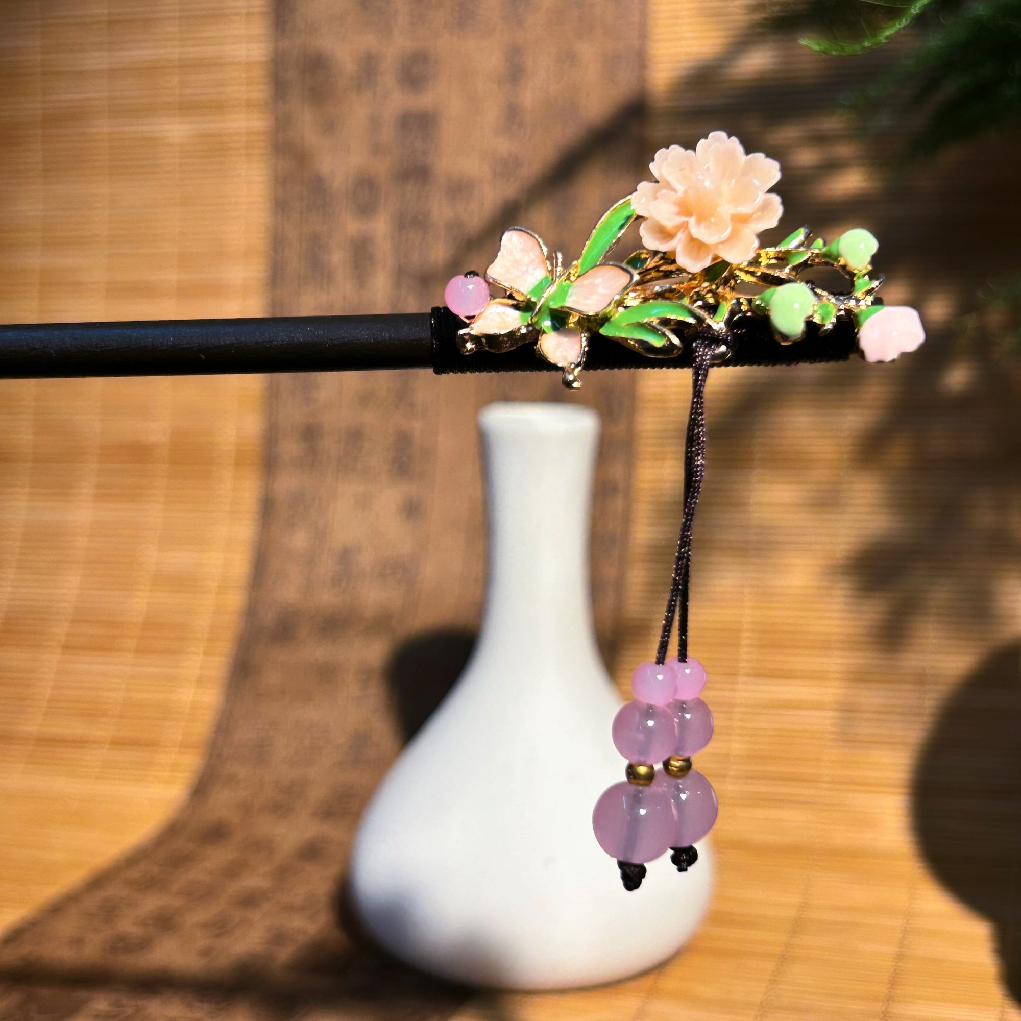 L11手工发簪中国风女发簪百搭饰品休闲风温婉风