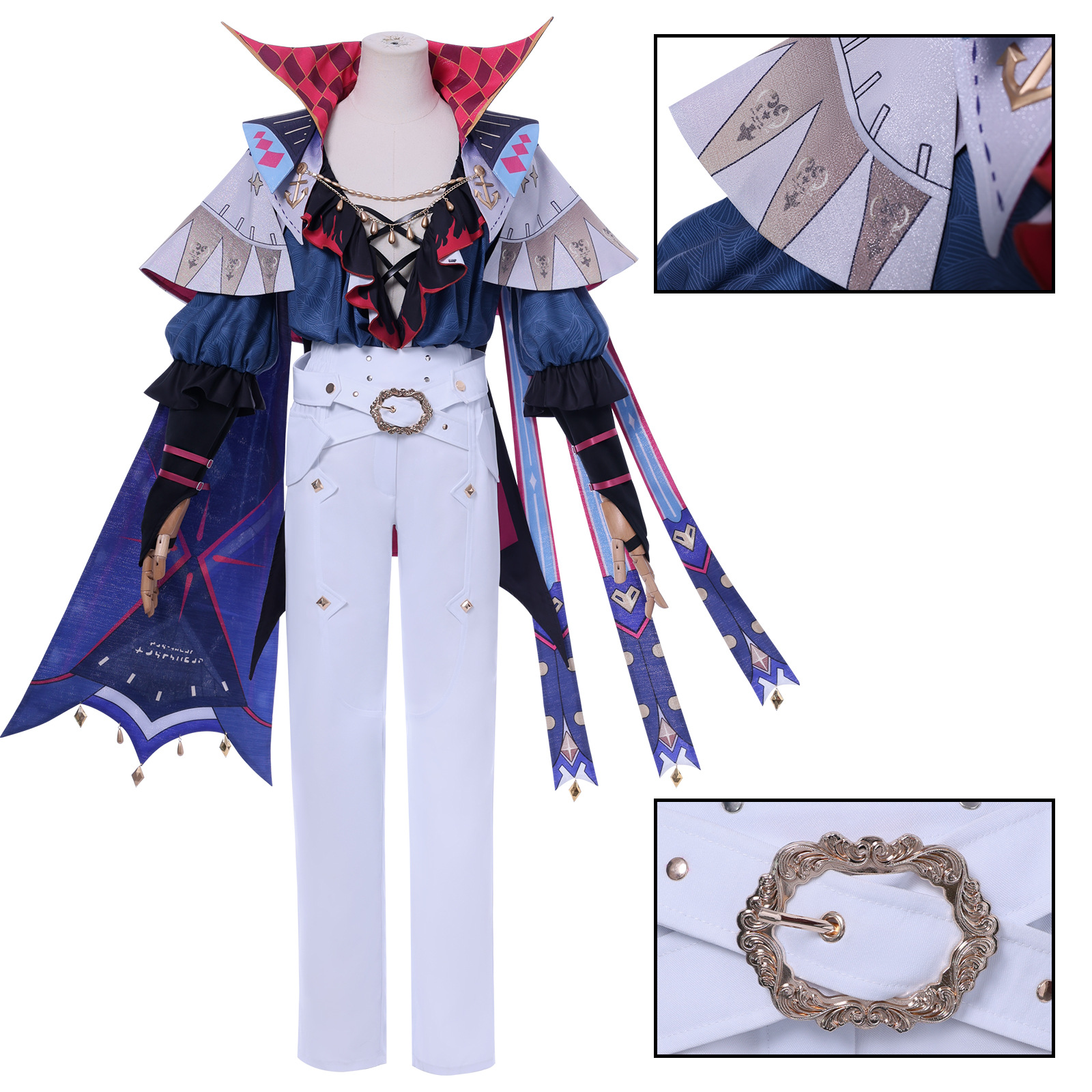 鸣潮布兰特cos服剧团Brant布兰特cosplay游戏动漫服装二次元男装