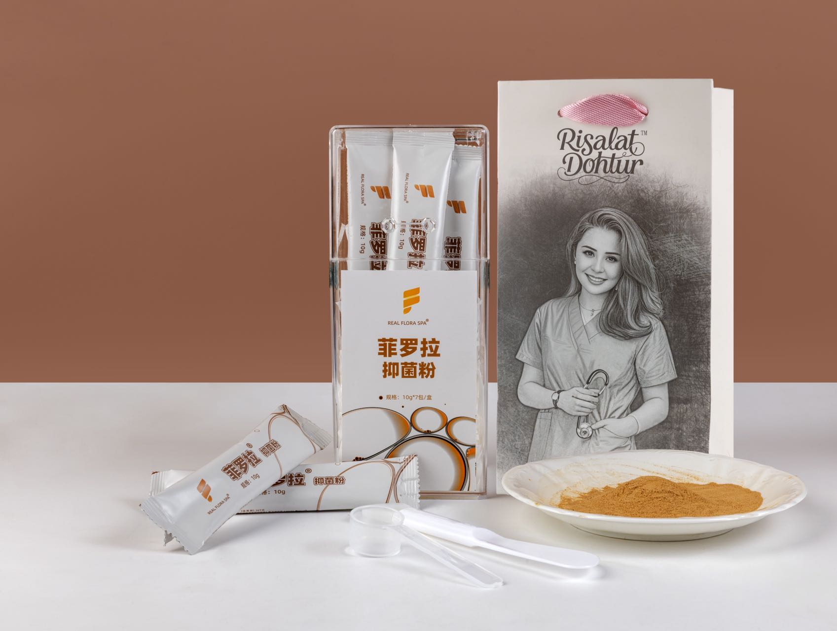 REALFLORASPA菲罗拉面部抑菌粉【يۈز زىماد】