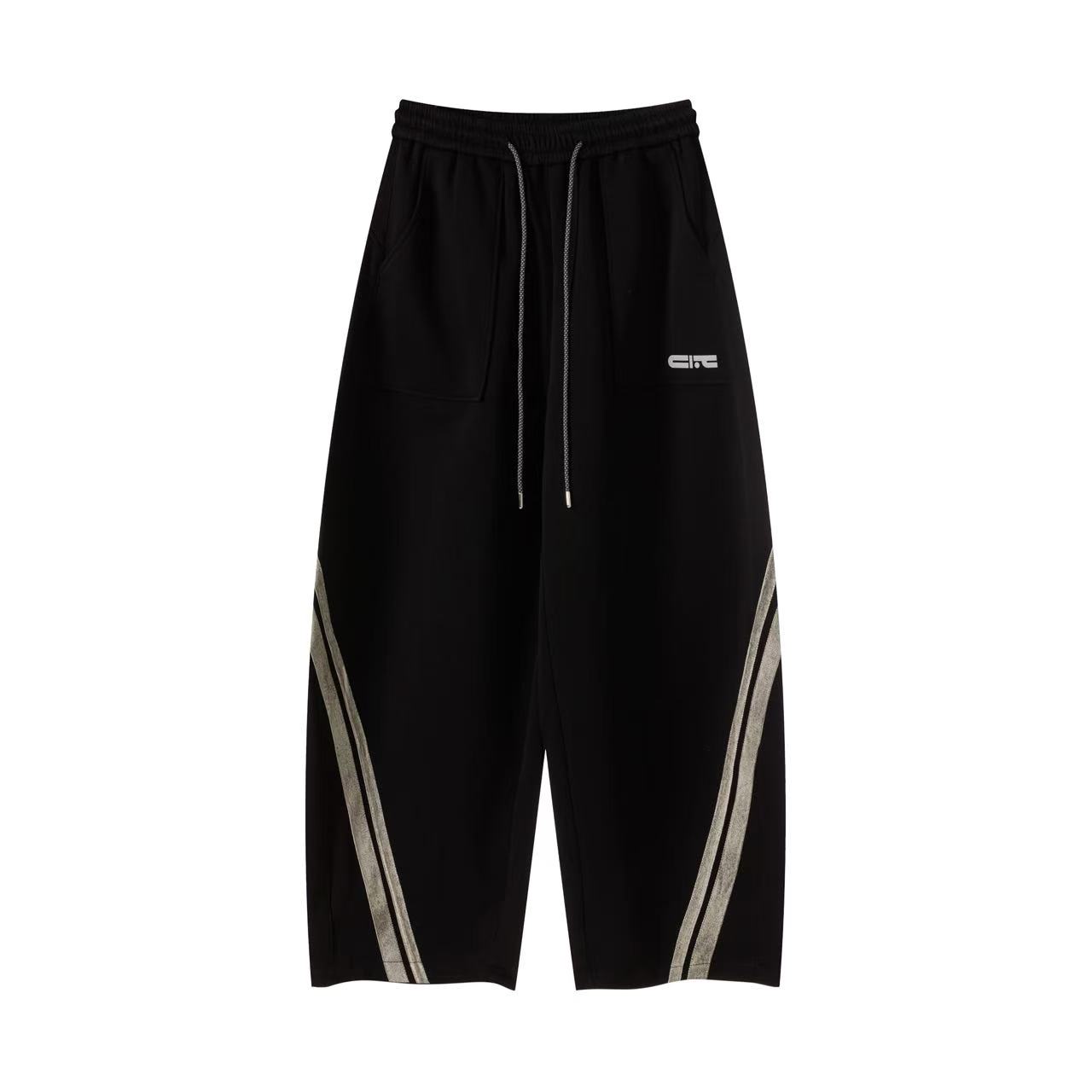 DRESS ROYALTY脏边卫裤秋季新款韩流时尚百搭卫裤2040423