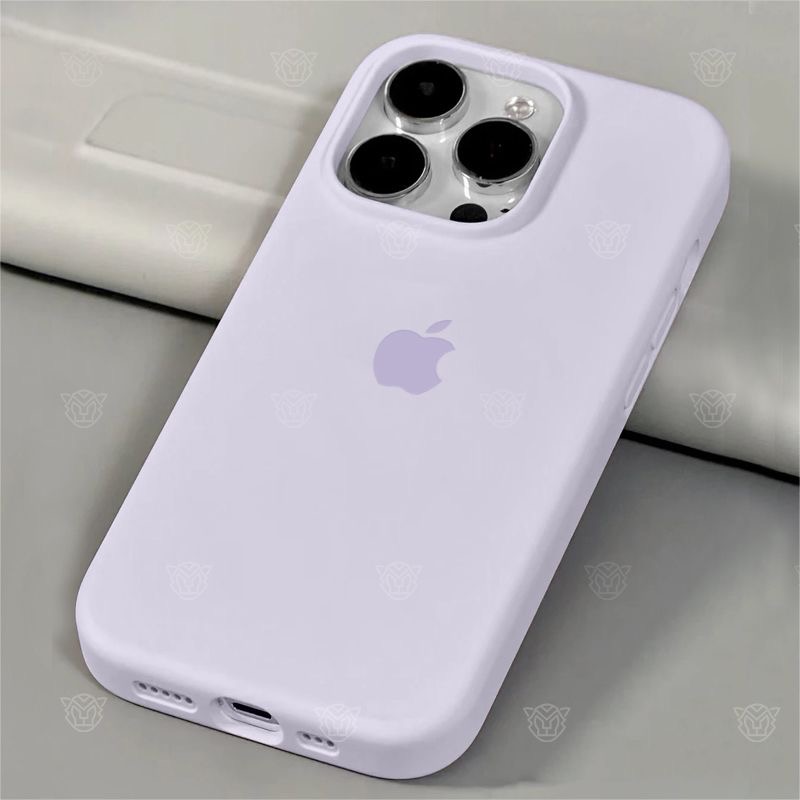 紫丁香苹果16promax手机壳适用iPhone15pro保护套14/13液态硅胶12