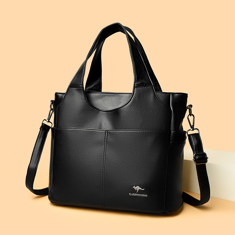 琳蒂袋鼠包包女包2025新款斜挎包女妈妈包托特包多隔层大容量女包