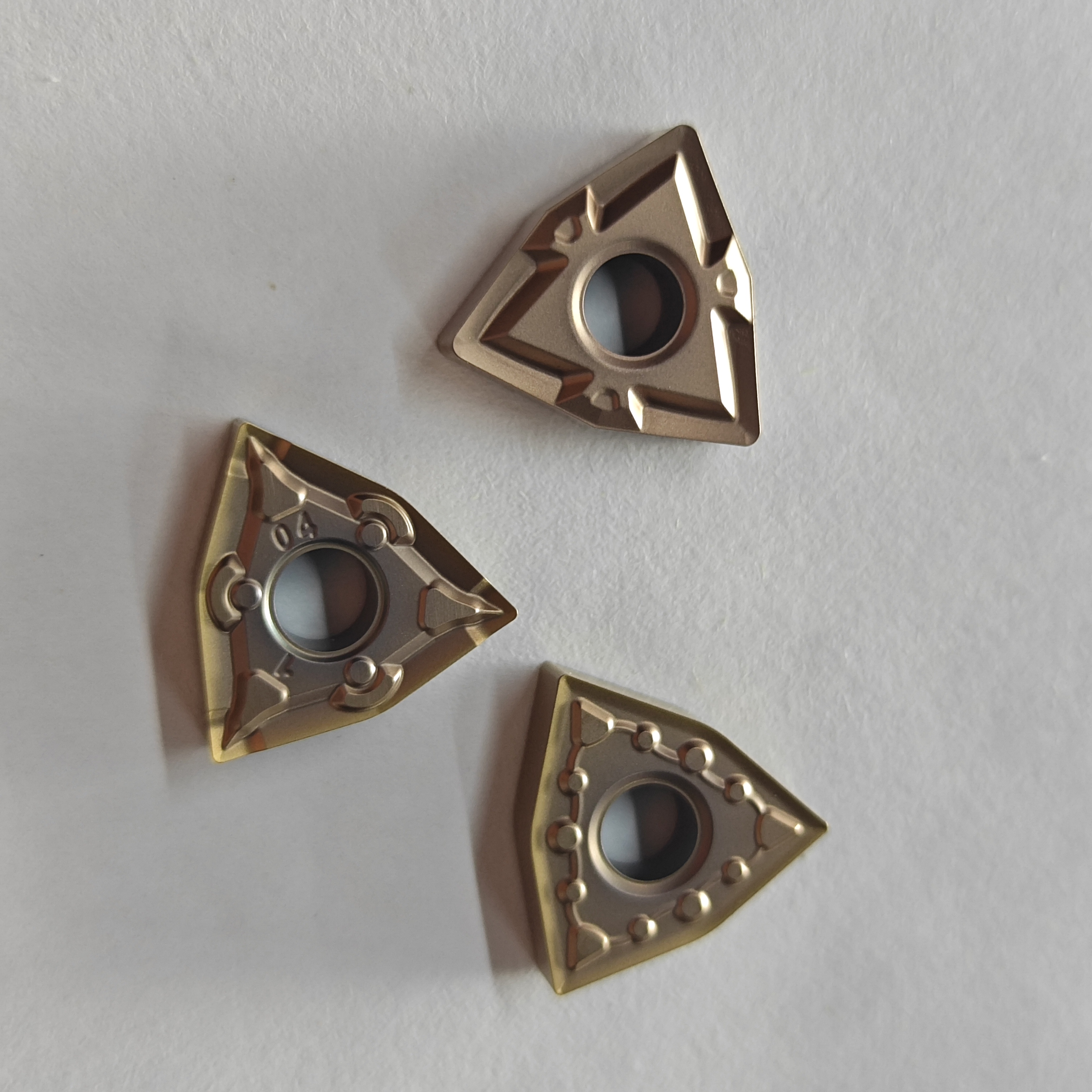 (DR7225)桃型不锈钢P20模具钢车刀片WNMG0804/08数控车刀片