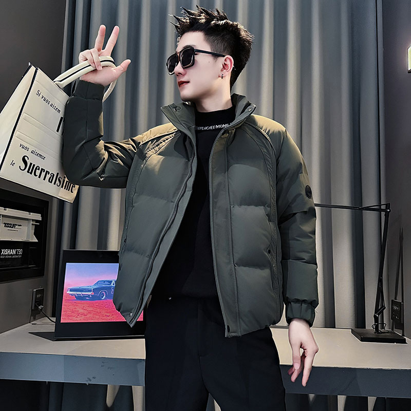 棉服男款冬季2025新款爆款立领棉衣外套男生冬天衣服加厚保暖棉袄