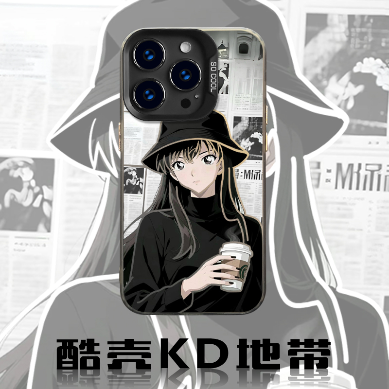 报纸小兰-CYH潮图创意爆款适用苹果华为OPPO小米VIVO防摔手机壳