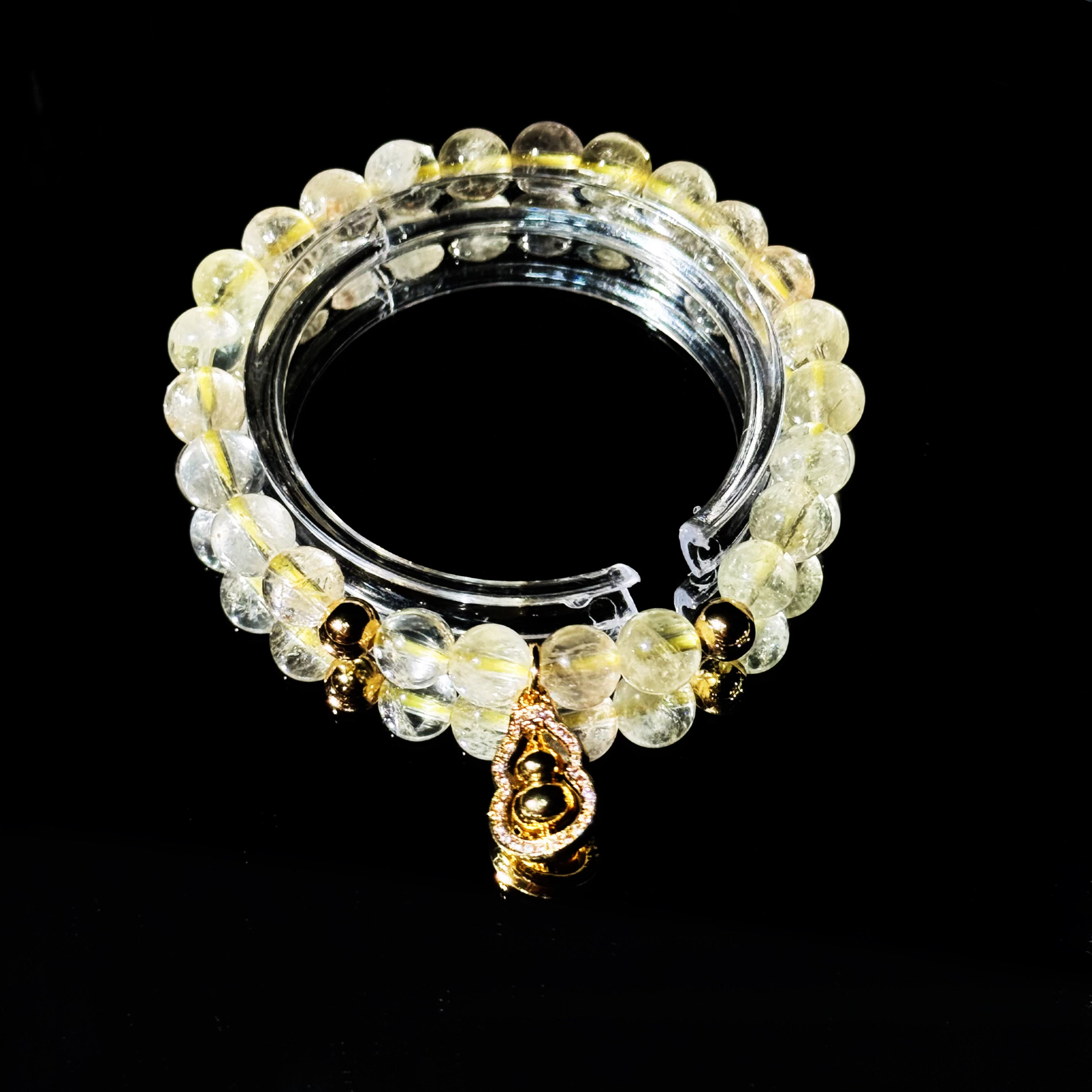 招财黄水晶“福禄双倍”气质