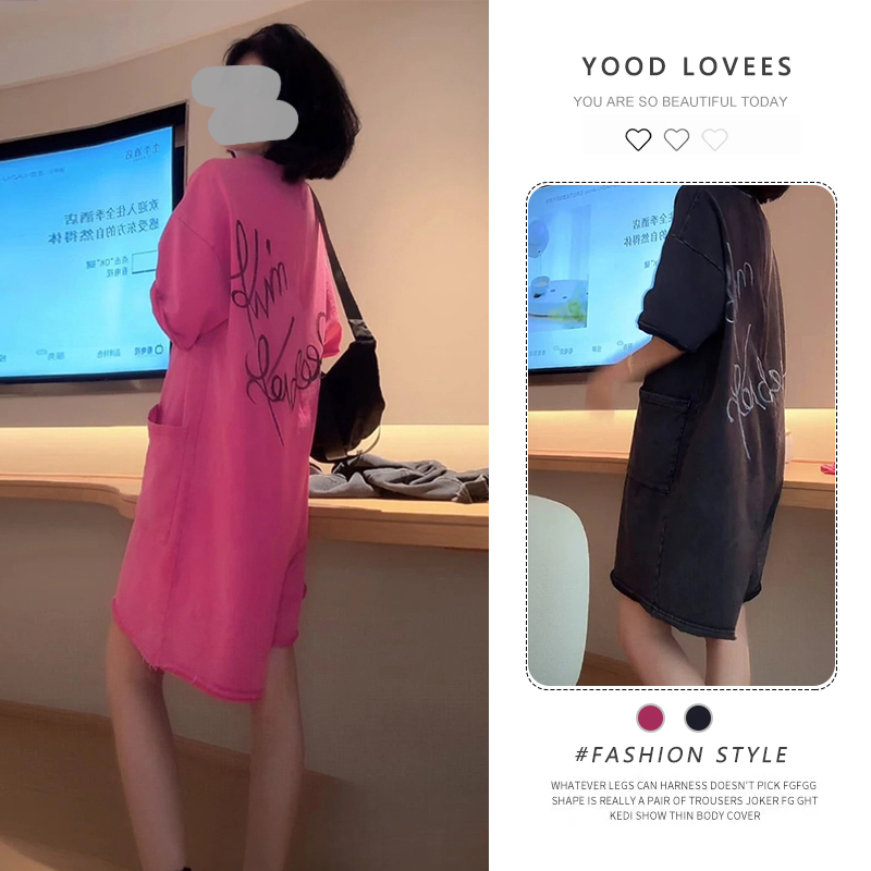 法式圆领短袖运动连体裤女2025夏季新款小个子休闲短裤宽松连身裤