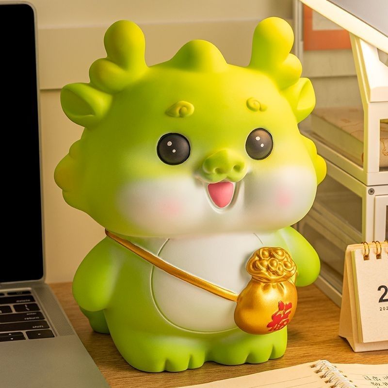 儿童2025女孩储钱存钱罐大容量十二生肖摆件礼物出租屋客厅新款