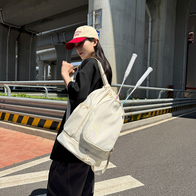 防水多功能羽毛球包运动大容量干湿分离男女包球拍包包女包旅行袋
