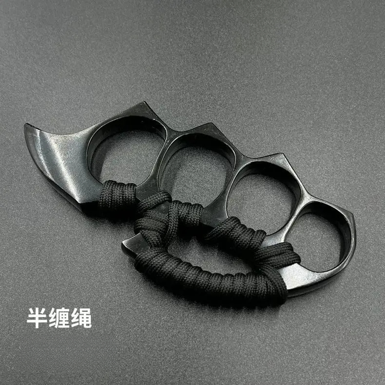 户外突围指虎防身四指手扣铁拳环车载拳扣拳套武器钛金属防卫