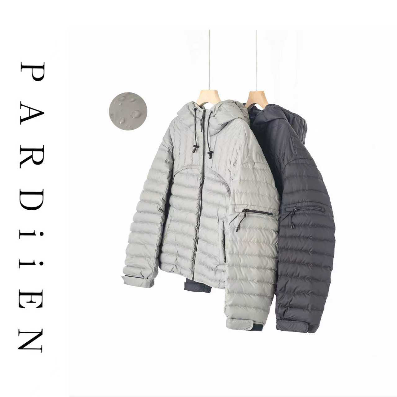 【北总严选】帕迪恩超轻拉链霍尔多巴吉排骨连帽鹅绒服25PD-25Q1019