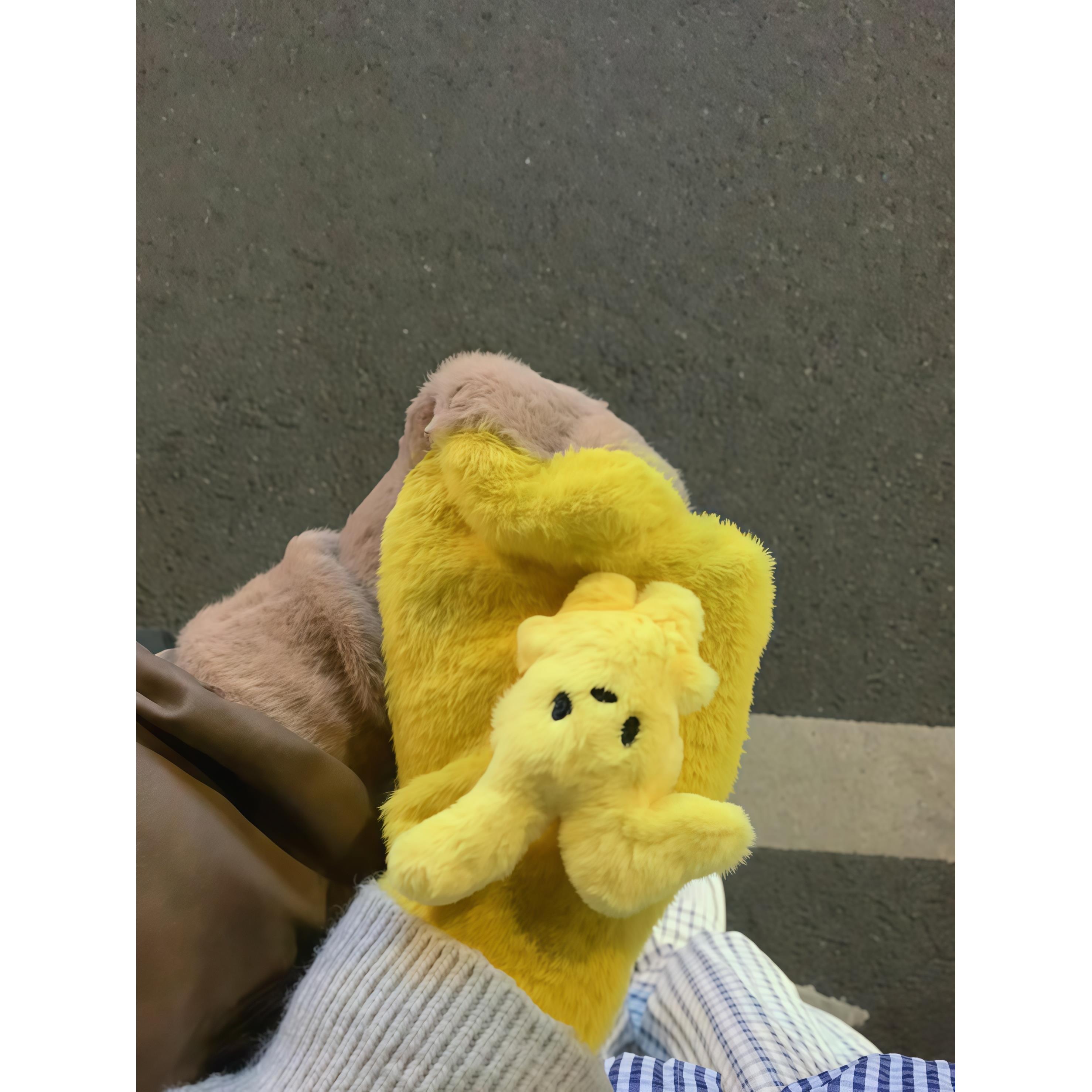 【冬天可以牵手的手套】情侣双人手套针织保暖加绒加厚防风可触屏