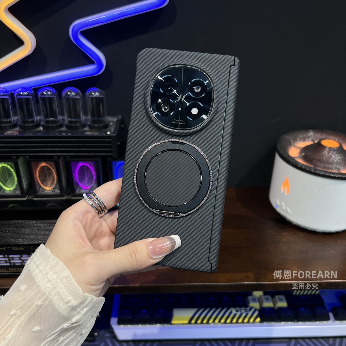 适用于OPPOFindN5手机壳支架findn5折叠屏磁吸保护套新款超薄个性