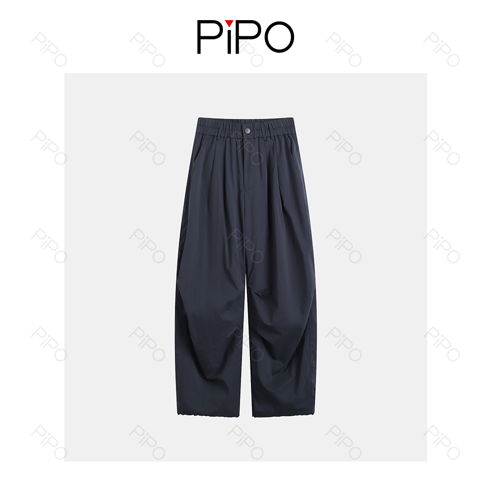 PIPO休闲个性长裤伞兵裤显瘦女裤DD53P640