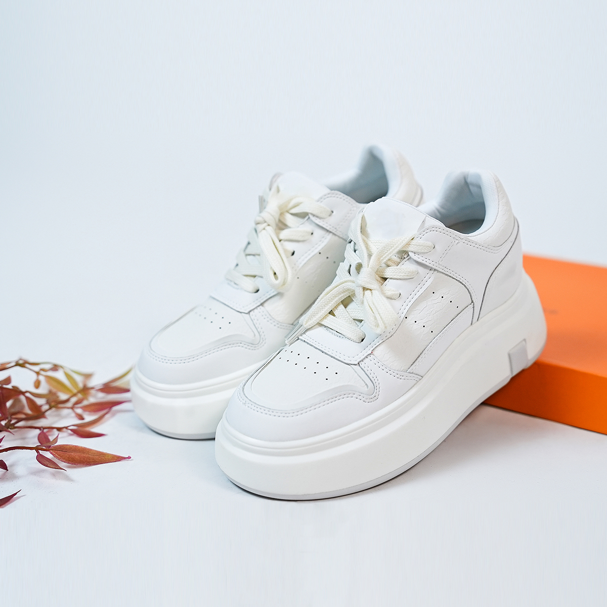 浒城古娘中式2025新款秋季时尚厚底运动休闲百搭女单鞋WH05007295